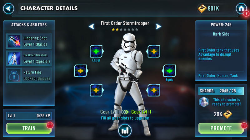 Illustration for article titled How Stars Wars Mobile Games Are Celebrating The Force Awakens